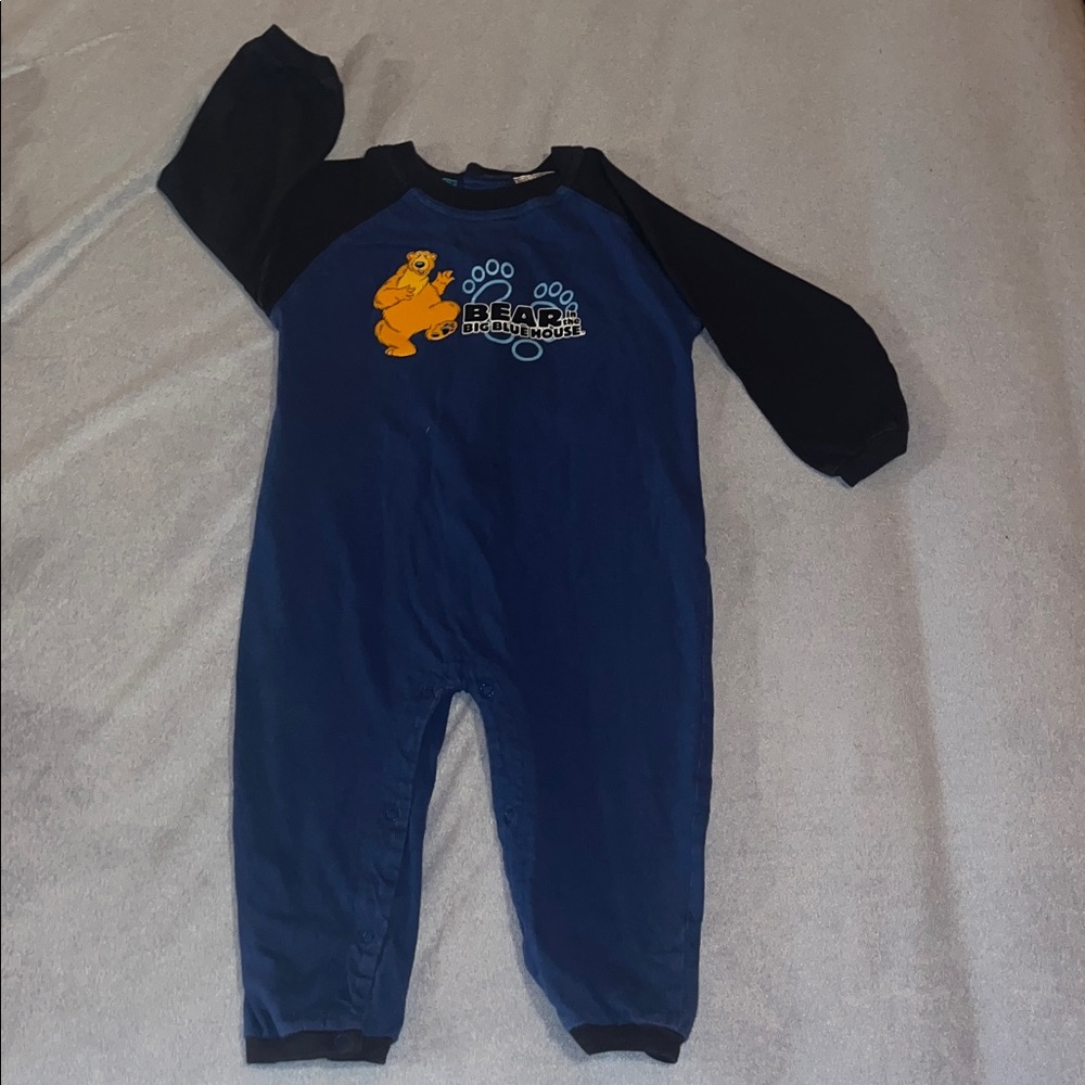 Vintage Bear in the Big Blue House Kids Onesie! Hard to find!!